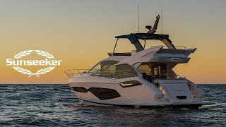 2024 Sunseeker 55 Manhattan interior and exterior walk through [upl. by Munroe]