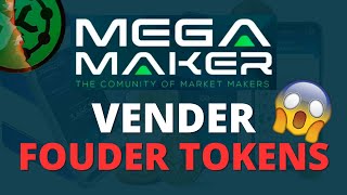 ASI PUEDES VENDER TUS FOUNDERS TOKENS  ¿CUAL ES EL VALOR DEL TOKEN  MEGA MAKER  GOARBIT [upl. by Anawal]