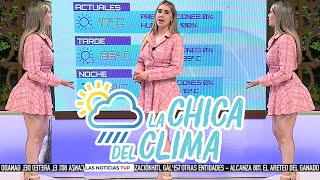 El clima de hoy con Marisol Dovala 😍  La chica del clima TVP [upl. by Odnalo]