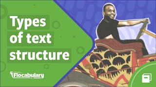 The 5 Types of Text Structure  Educational Rap for Language Arts Students [upl. by Ihsorih]