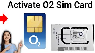 How to Activate O2 Sim Card UK 2024 [upl. by Nagar372]