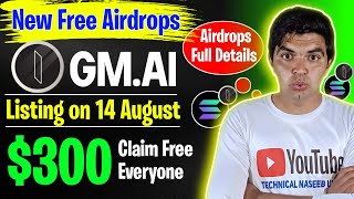 GMAI New Airdrop listing on 14th August 2024  How to join  How to complete tasks [upl. by Fabio]