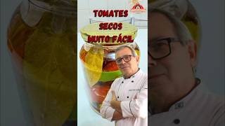 TOMATES SECOS SIMPLES E FÁCIL shorts [upl. by Saidel280]