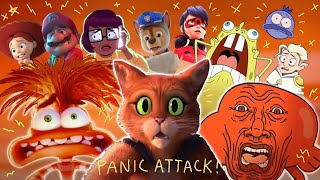 Every quotRealistic Depiction of a Panic Attack in Animationquot RANKED [upl. by Pierro]