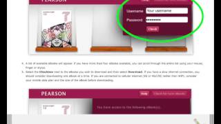 How to download the Pearson eBook [upl. by Bakemeier282]