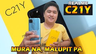 REALME C21Y unboxing and review  Ang malupit at mura na Realme [upl. by Alleroif223]