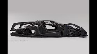 De Tommaso P72 Carbon Fiber Monocoque [upl. by Frederic718]