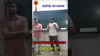 SGPGI SELECTION  AIR 89  Acconian BHOOPENDRA  BATCH 37  NURSING OFFICER  NORCET COACHING [upl. by Irodim]