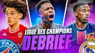 ⚽️ DÉBRIEF LDC  🇧🇷 VINICIUS UN TRIPLÉ EN OR [upl. by Llert829]