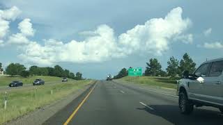 Driving through Huntsville Texas on I45 South [upl. by Dunlavy]