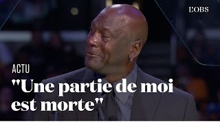 Hommage à Kobe Bryant  la peine inconsolable de Michael Jordan [upl. by Acinorahs]