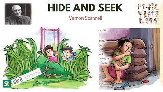 Hide and Seek Poem by Vernon Scannell Summary Meanings Explanation by Ajeet Sir [upl. by Mukund]