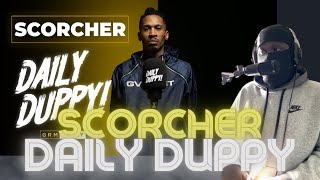 Scorcher  Daily Duppy  GRM Daily REACTION [upl. by Neik]