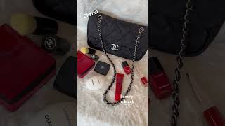 CHANEL LE MARAIS BLACK JERSEY FLAP BAG LUXURY IN BLACK CHANEL SINGLE FLAP CLASSIC FLAP BAG chanel [upl. by Queridas]