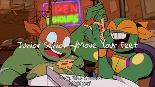 Junior Senior  Move Your Feet SLOWED [upl. by Yhtak6]