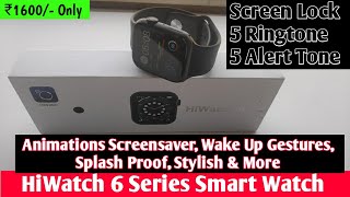 HiWatch 6 Unboxing   T500  Smart Watch  Wyman Vlogs  Tamil [upl. by Bodnar]