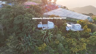 Experience what we experience at Glamping Bubble Sky Chiang Mai [upl. by Warfold]