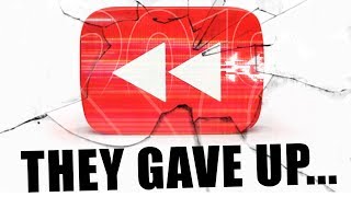 YouTube Gave Up on YouTube Rewind [upl. by Buckingham]