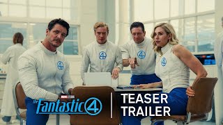 The Fantastic Four First Steps  New Trailer 4K [upl. by Durwin166]