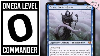 Omega Level Commander  Orvar the AllForm  Incredibly Powerful  Deck Tech  EDH  MTG [upl. by Remmos]