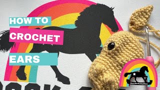 How to crochet your pony’s ears [upl. by Blase]