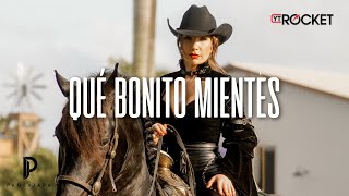 Paola Jara  Qué Bonito Mientes Video Lyric [upl. by Rome]