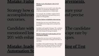 Software Testing Interview Tips Part 1  50 common mistakes candidates make during QA interviews [upl. by Yasmeen]