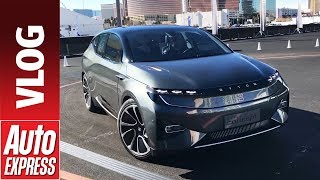 Byton Concept electric SUV ride review  exclusive ride and tech demo at CES [upl. by Amihc]