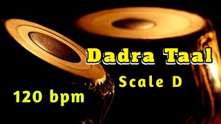 Tabla  Dadra Taal  Scale D  Madhyalaya 120 bpm  Tanpura Pa Sa  HD Quality Sound  Tabla Online [upl. by Wulf]