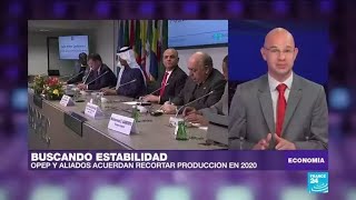 Opep y aliados acuerdan elevar recorte petrolero en 500000 barriles diarios [upl. by Dickson]