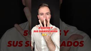 5 GESTOS y sus SIGNIFICADOS 🤭 ¿Haces Alguno HolidaysWithYouTube [upl. by Ahsoik]