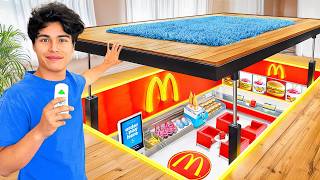 I Built a SECRET McDonald’s In My Room [upl. by Mirna]