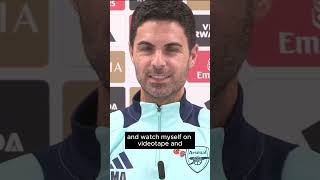 Arteta on being found NOT GUILTY at his FA hearing😮‍💨 [upl. by Yerroc]