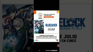 nuevo boletos de edición imitada blue lock pelicula cinemark [upl. by Longawa]