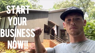 Why you can’t wait to Start your Pressure Washing Business [upl. by Aihseuqram]