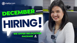 December 2023 Call Center Job Opportunities  BPO Hiring Updates  Metacom Careers [upl. by Setsero]