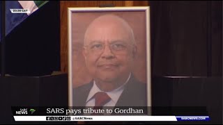 Pravin Gordhan  SARS honours former commissioner [upl. by Yellas]