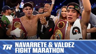 Navarrete amp Valdez Win 1st World Titles  FREE FIGHT MARATHON  Navarrete vs Valdez Sat Aug 12 ESPN [upl. by Inoy]