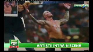 WWE in Bucuresti 2 Sport Pro TV [upl. by Genesia]