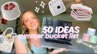 50 things to do this summer 2024 SUMMER BUCKET LIST [upl. by Ayna]