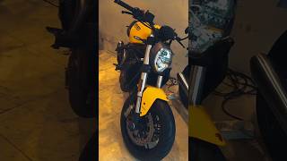 ducati monster 821 sound exhaust 💥🤩bike ducati bikelover sportsbike shorts [upl. by Matronna]