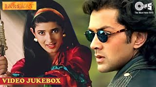 Barsaat Video Jukebox  Bobby Deol Twinkle Khanna  Kumar Sanu Alka Sadhana Sargam Sonu Nigam [upl. by Anirehs]