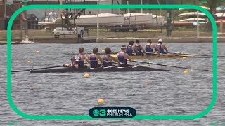 Rowers compete in the Dad Vail Regatta in South Jersey for the first time [upl. by Rothberg918]