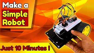 Robotics Tutorial for Beginners  How to make a simple Robot Complete Step by Step Instructions [upl. by Bolger]