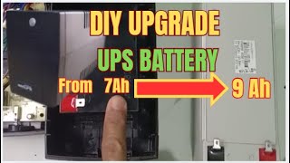 DIY UPS Battery Upgrade [upl. by Hedwiga]