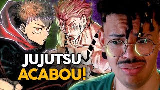 REAGINDO AO FINAL DE JUJUTSU KAISEN O PIOR DO ANO 🔥🔥 [upl. by Htiel]