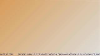 CHRIST EMBASSY GENEVA LIVE STREAM [upl. by Yi904]