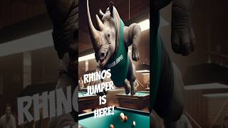 Rhino Billiards PARKOUR Jump Cue Is Hot Shorts [upl. by Tayib124]