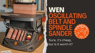 Wen Oscillating Belt amp Spindle Sander Review [upl. by Rydder826]