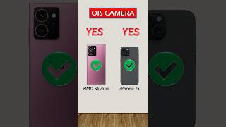 HMD Skyline vs iPhone15  full specs comparison ⚡ hmdskyline [upl. by Ayotyal721]